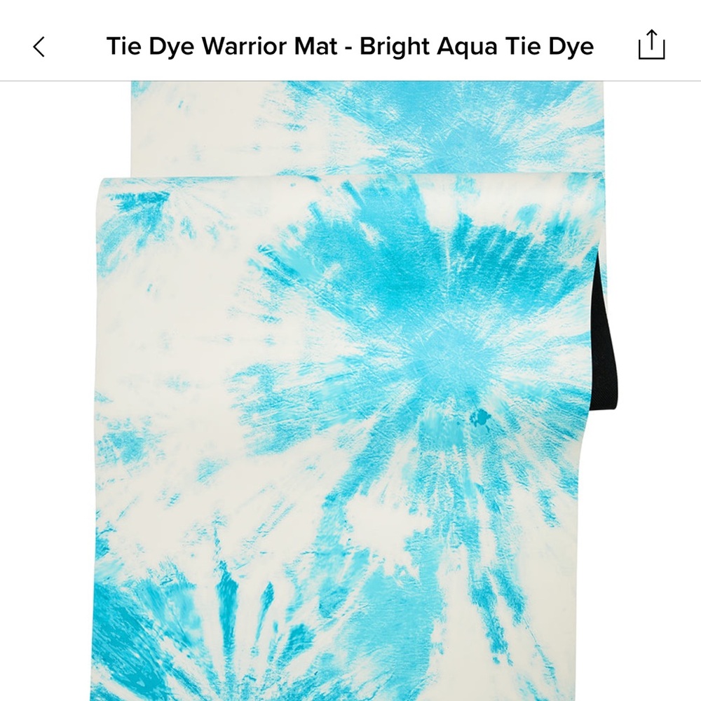 Brand new Tie Dye Warrior Mat